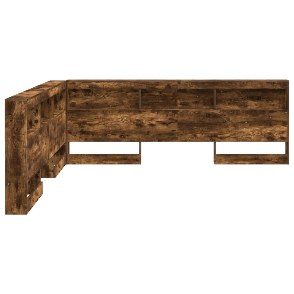 Testiera | Testata contenitore Rovere fum¨¦ 180 cm Legno multistrato