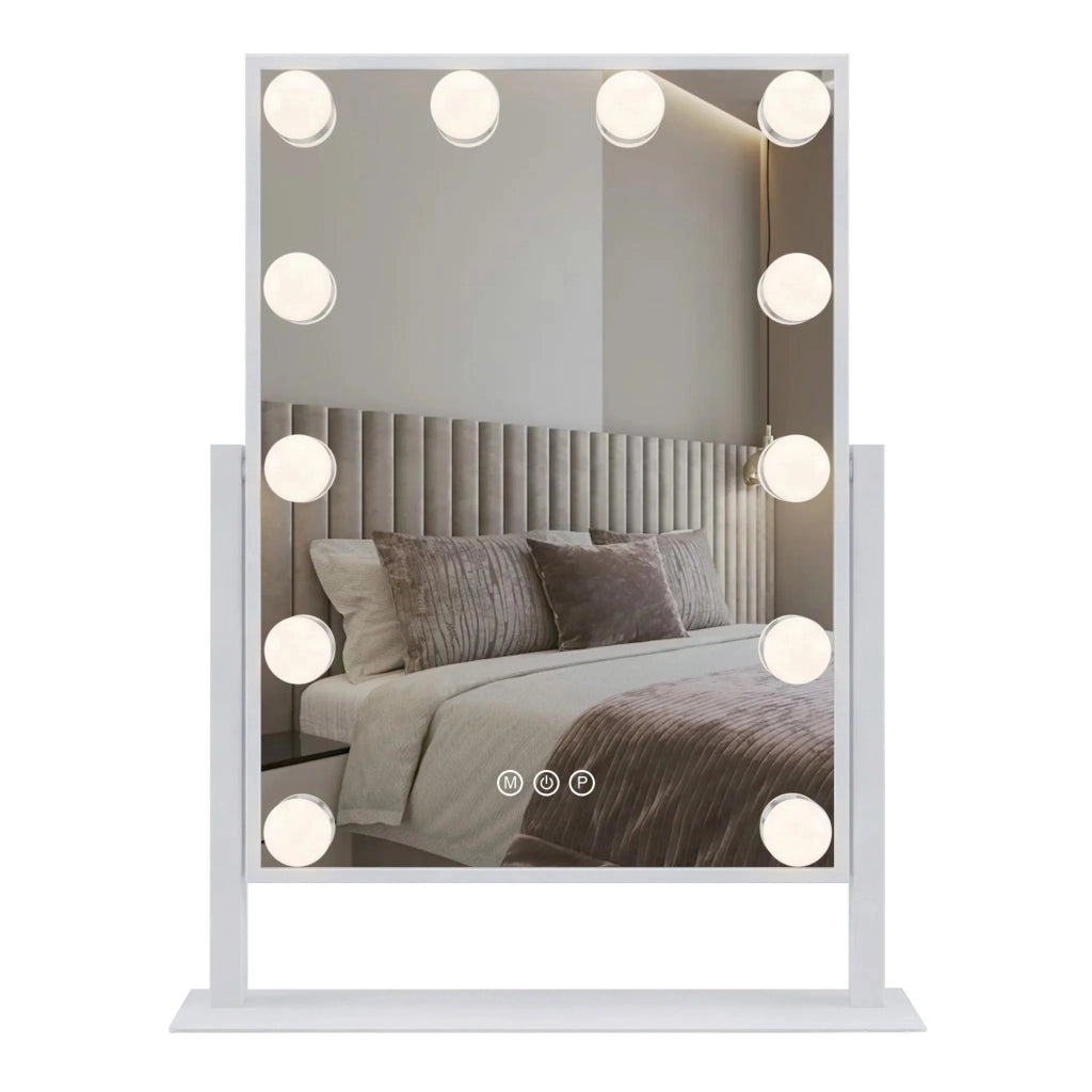 Specchio Led Hollywood White 30x40