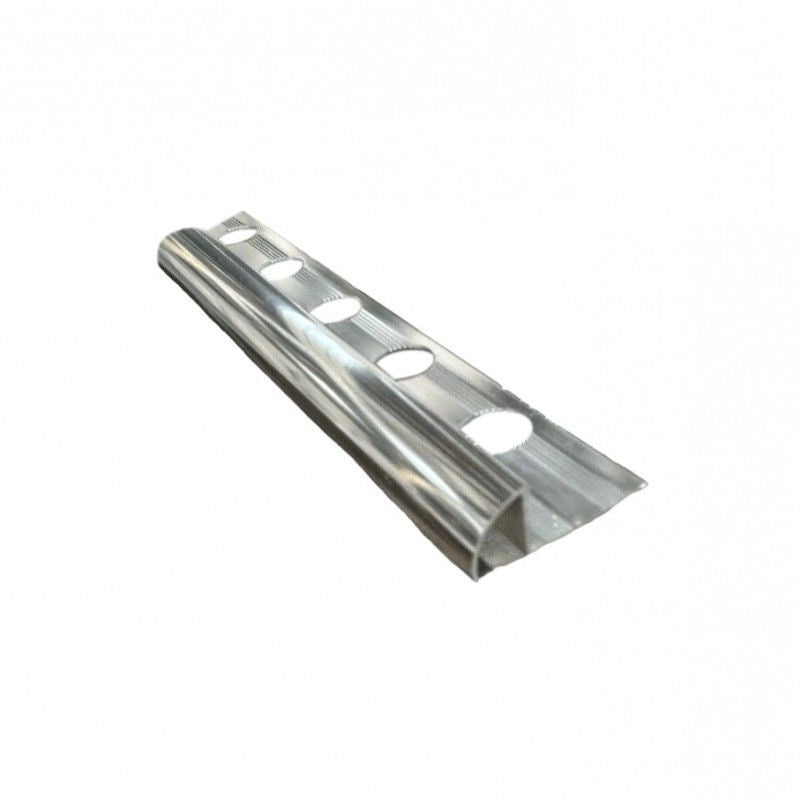 Profilo nor tondo in alluminio leggero 2,5 metri : Modello - 10MM SATINATO