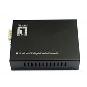 LevelOne Convertitore multimediale Gigabit da RJ45 a SFP, 802.3bt 60W PoE PSE, 1000Mbps, IEEE 802.3, IEEE 802.3ab, IEEE 802.3af, IEEE 802.3at, IEEE 802.3bt, IEEE 802.3u, IEEE 802.3x, IEEE..., Veloce Ethernet, Gigabit Ethernet, 10.100.1000 Mbps, 100BA...