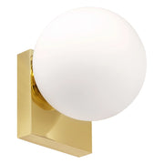 Lampada Da Parete Vetrata APP1009-1W Gold