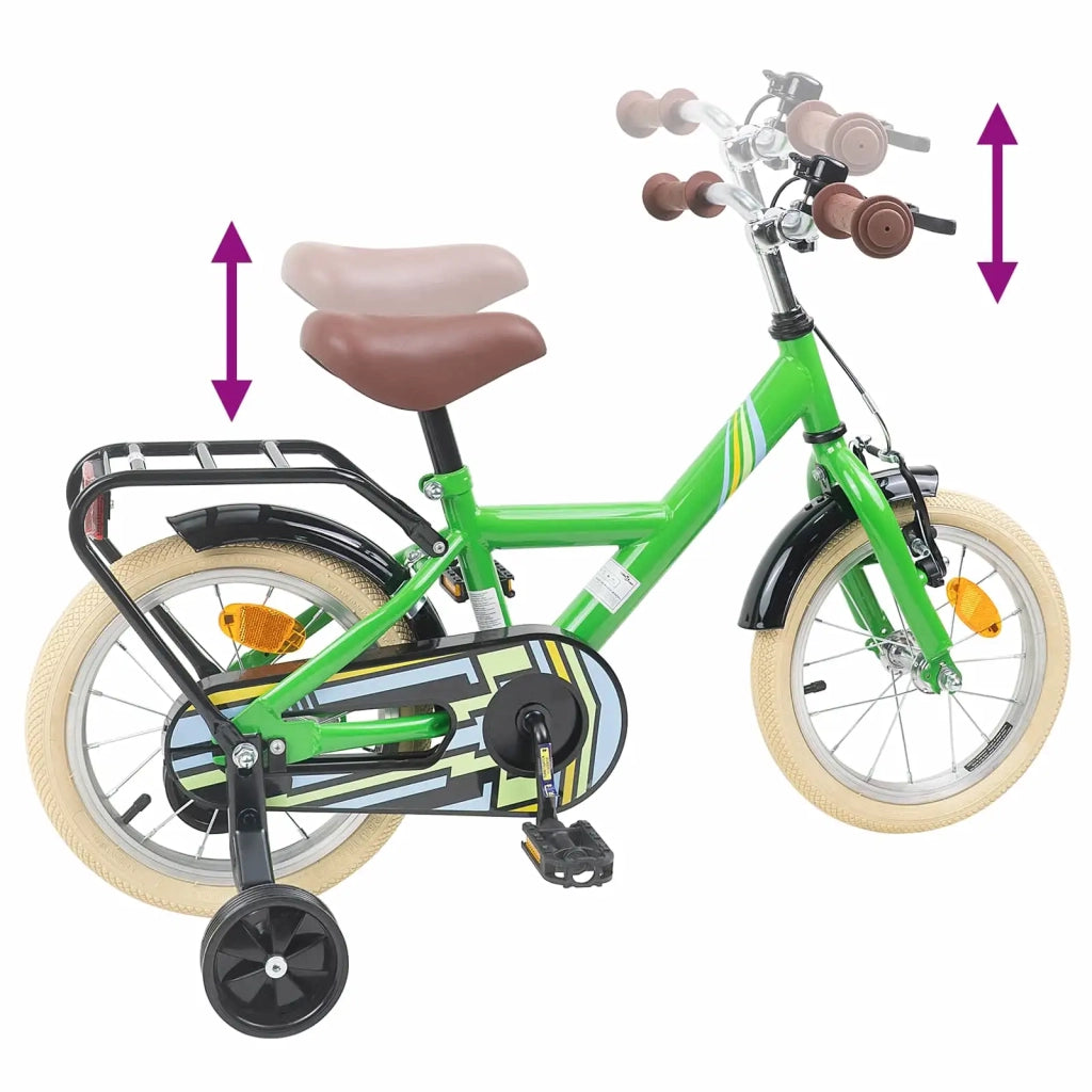 Bicicletta per Bambini 14 Pollici per bambini da 3 a 5 anni