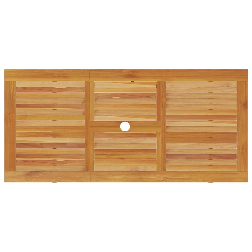 Set da Pranzo per Giardino 5 pcs Marrone 3375720