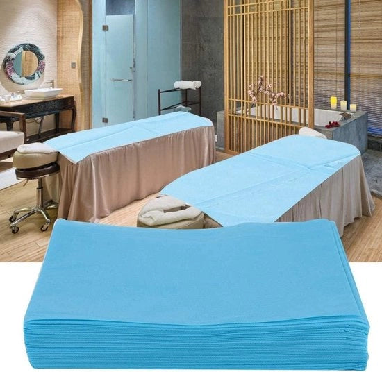 Tela di Accompagnamento per Tatuaggio e SPA - Impermeabile all'Olio e all'Acqua - Blu - 697 * 315 Pollici