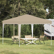 Tenda per feste a pop-up 288 x 288 x 245 cm Crema