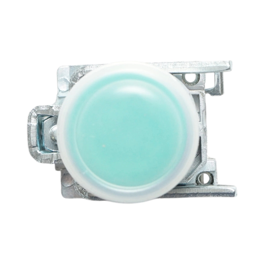 Pulsante con ritorno e cappuccio protettivo 22mm, 1NO, TB4-BP31, IP65 Breckner Germany