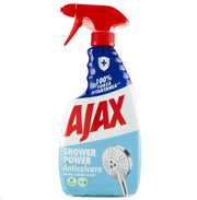 AJAX SPRAY NEW SHOWER POWER 600 ML ANTI CALCARE PER LE SUPERFICI PIÙ OSTINATE