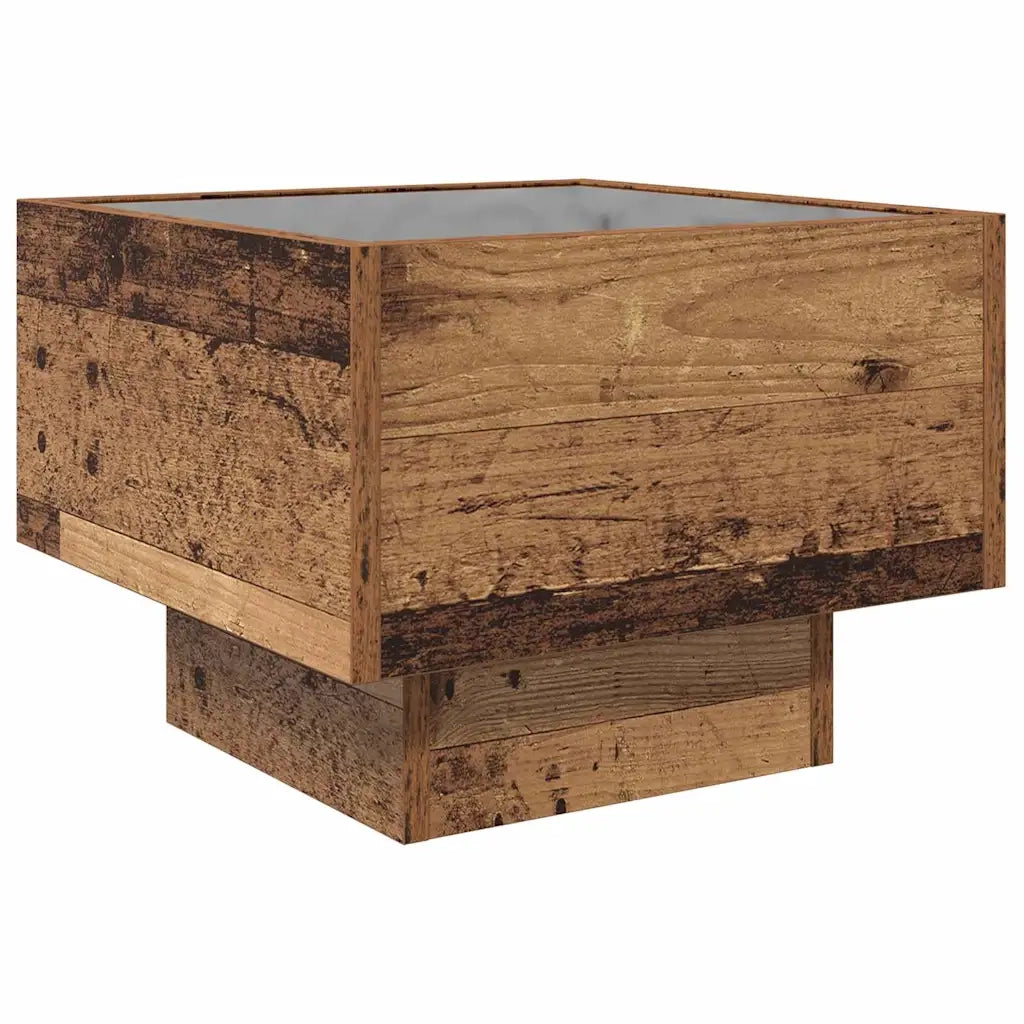 Tavolino da salotto Legno vecchio 40 x 40 x 30 cm