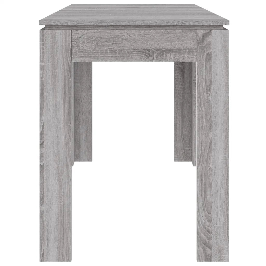 Tavolo da Pranzo Grigio Sonoma 120x60x76 cm Legno Multistrato 815388