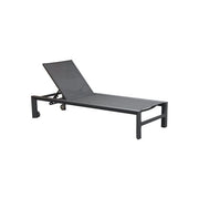 Amicasa BHR1073KD Lettino Prendisole Tropea Bianco e Antracite colore Bianco e Antracite