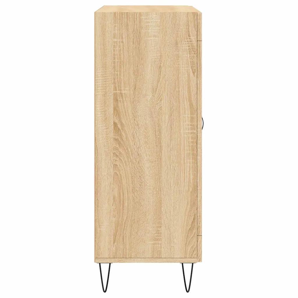 vidaXL Credenza Rovere Sonoma 69,5x34x90 cm in Legno Multistrato
