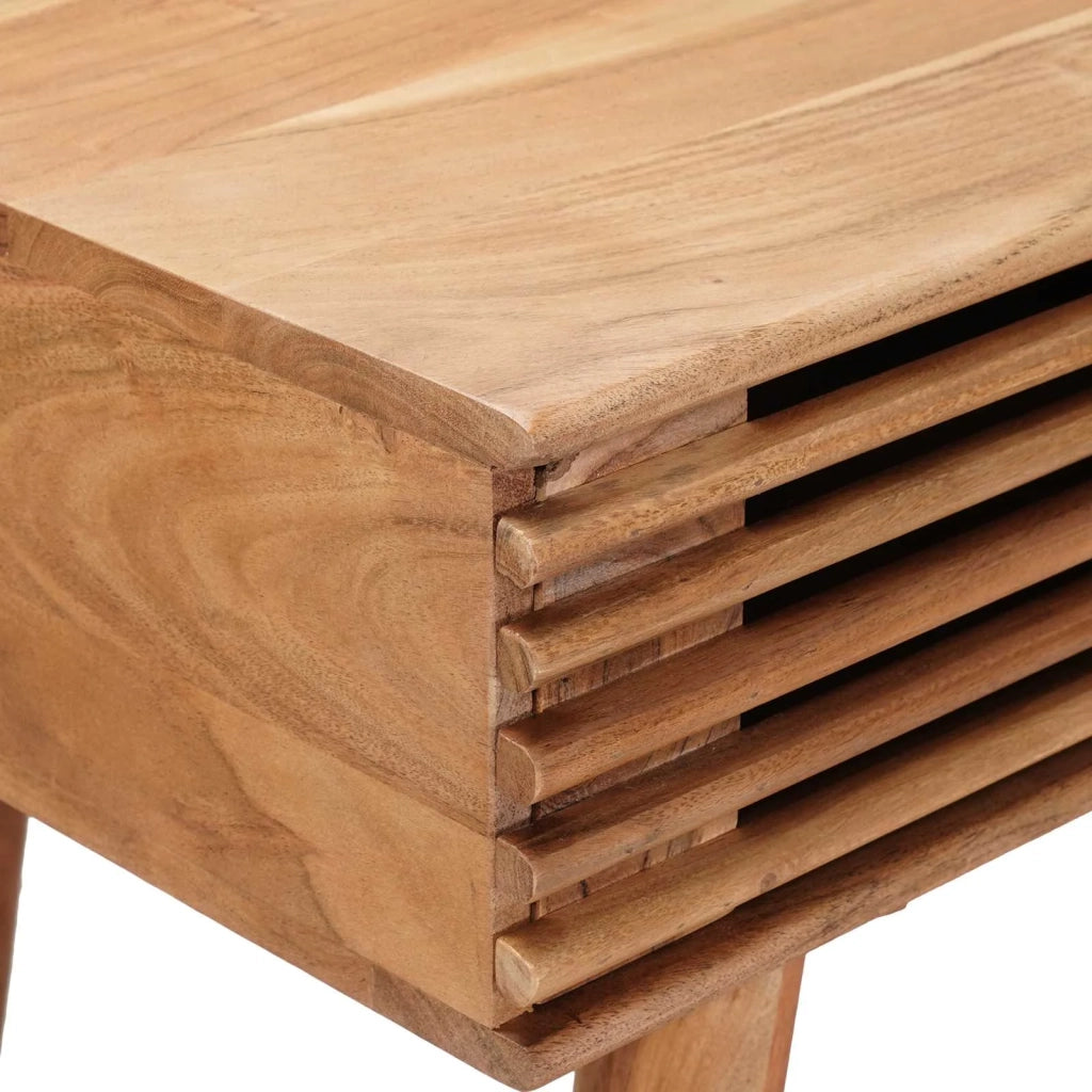 Scrivania con cassetto Naturale 100 x 48 x 76 cm 42020066