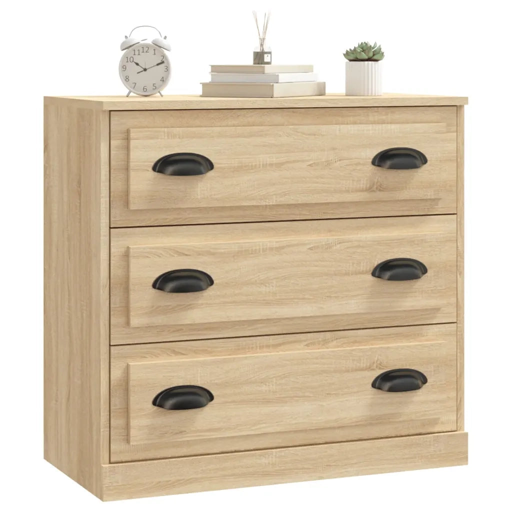 Credenza Rovere Sonoma 70x35,5x67,5 cm in Legno Multistrato 816227