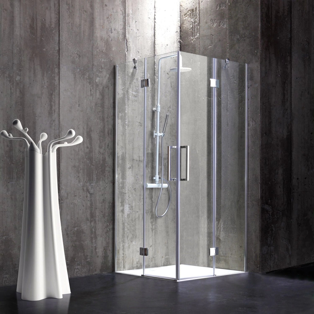 Box doccia 80x80 in cristallo 6 mm