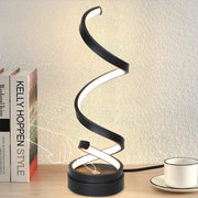 ZMH Lampada da tavolo LED moderna 12W dimmerabile touch a spirale per soggiorno comodino