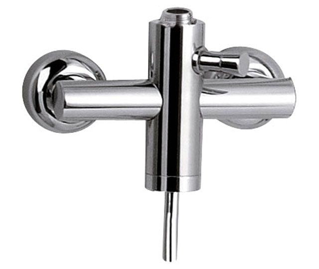 Rubinetto monocomanda esterno doccia per colonna serie suvi di daniel rubinetterie