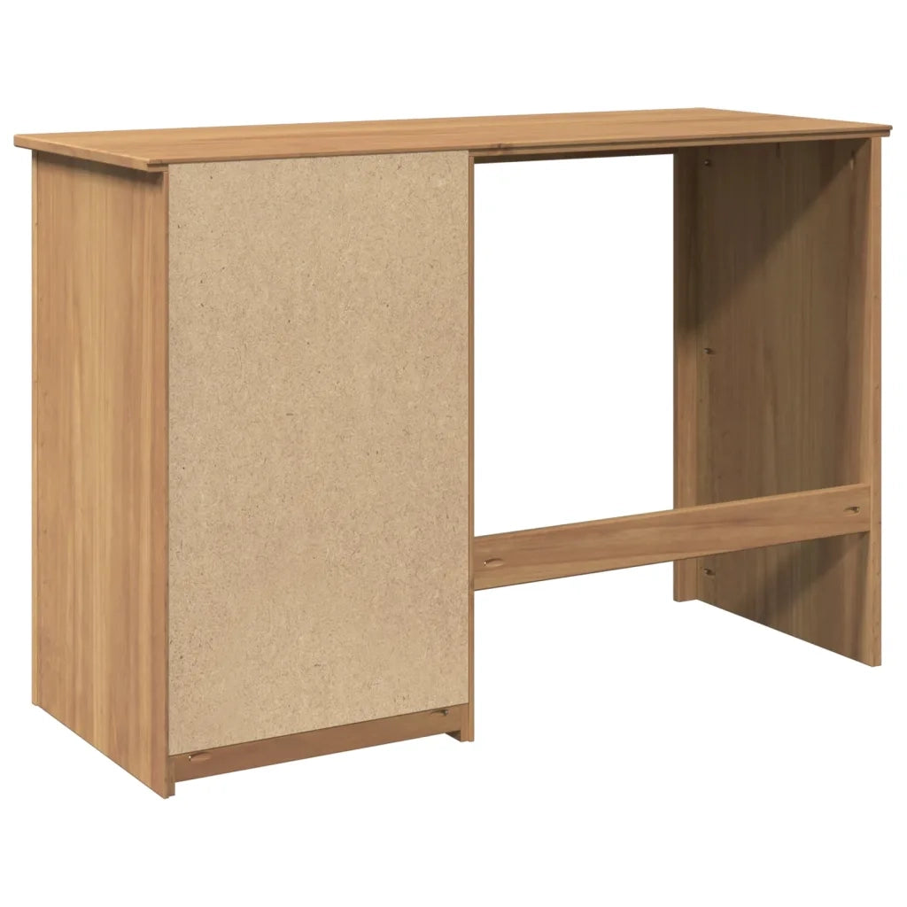 Scrivania PANAMA 112x45x75 cm Legno Massello di Pino 4016389