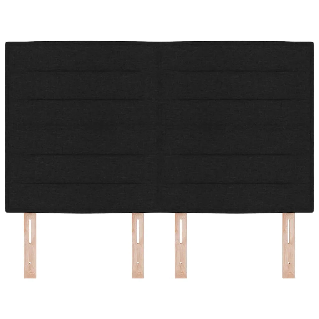 Testiera Nero 160 cm Tessuto 3337693