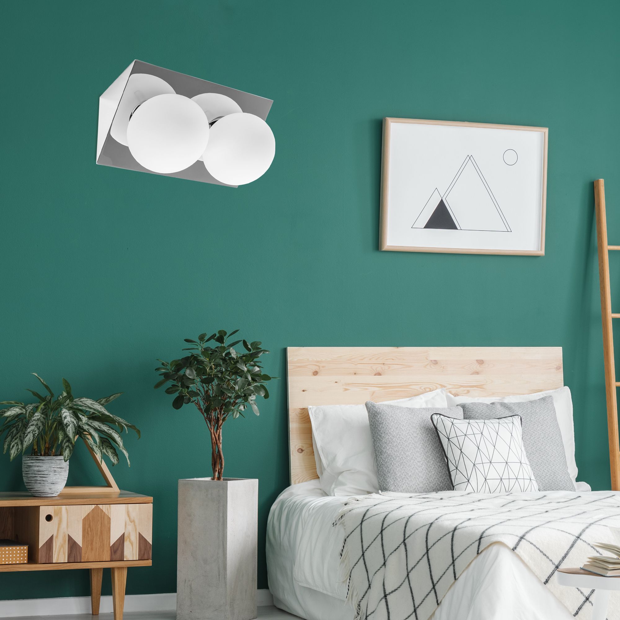 Lampada Da Parete APP1228-2W Chrom