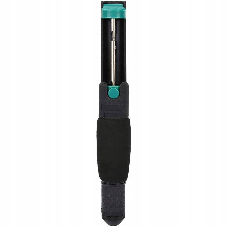 Pompa Dissaldante Manuale – Rimozione Precisa di Saldature | Lunghezza 208mm, Forza Aspirazione 35cm-Hg