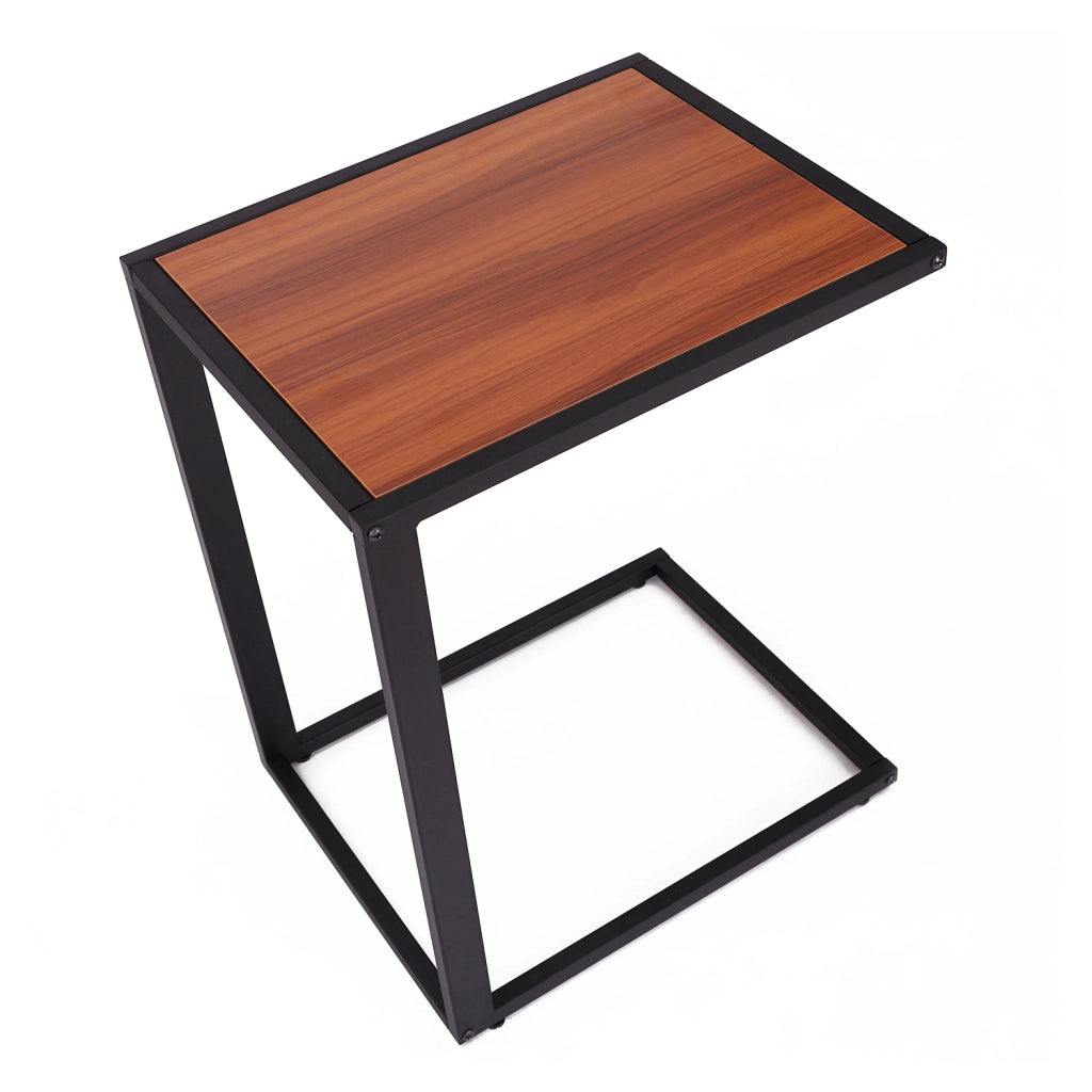 Tavolino da caffe' ¨C Zephmum ¨C MDF 40.6x50.8x64.2 cm noce