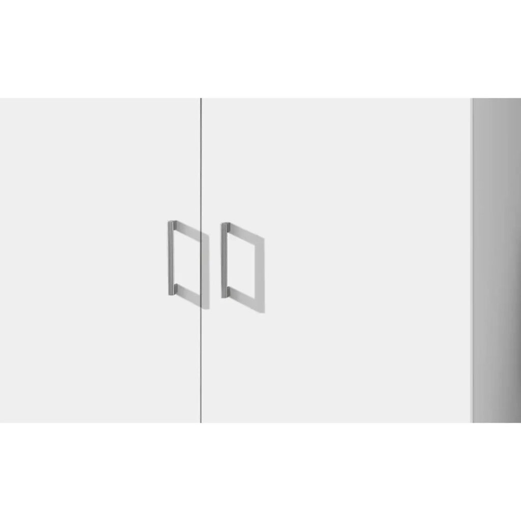 Armadio REY – 2 porte – 80×180 cm – Bianco – Moderno