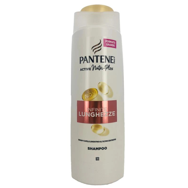 PANTENE PRO-V ACTIVE NUTRI-PLEX SHAMPOO INFINITE LUNGHEZZE RIPARA I CAPELLI LUNGHI FINO ALL'ULTIMO CENTIMETRO FORMATO GRANDE 500 ML