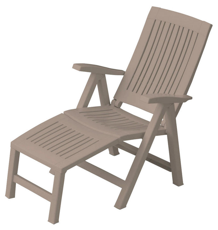 poltrona 'lucrezia relax' tortora cm 60x103 h 105 cm cod:ferx.95544