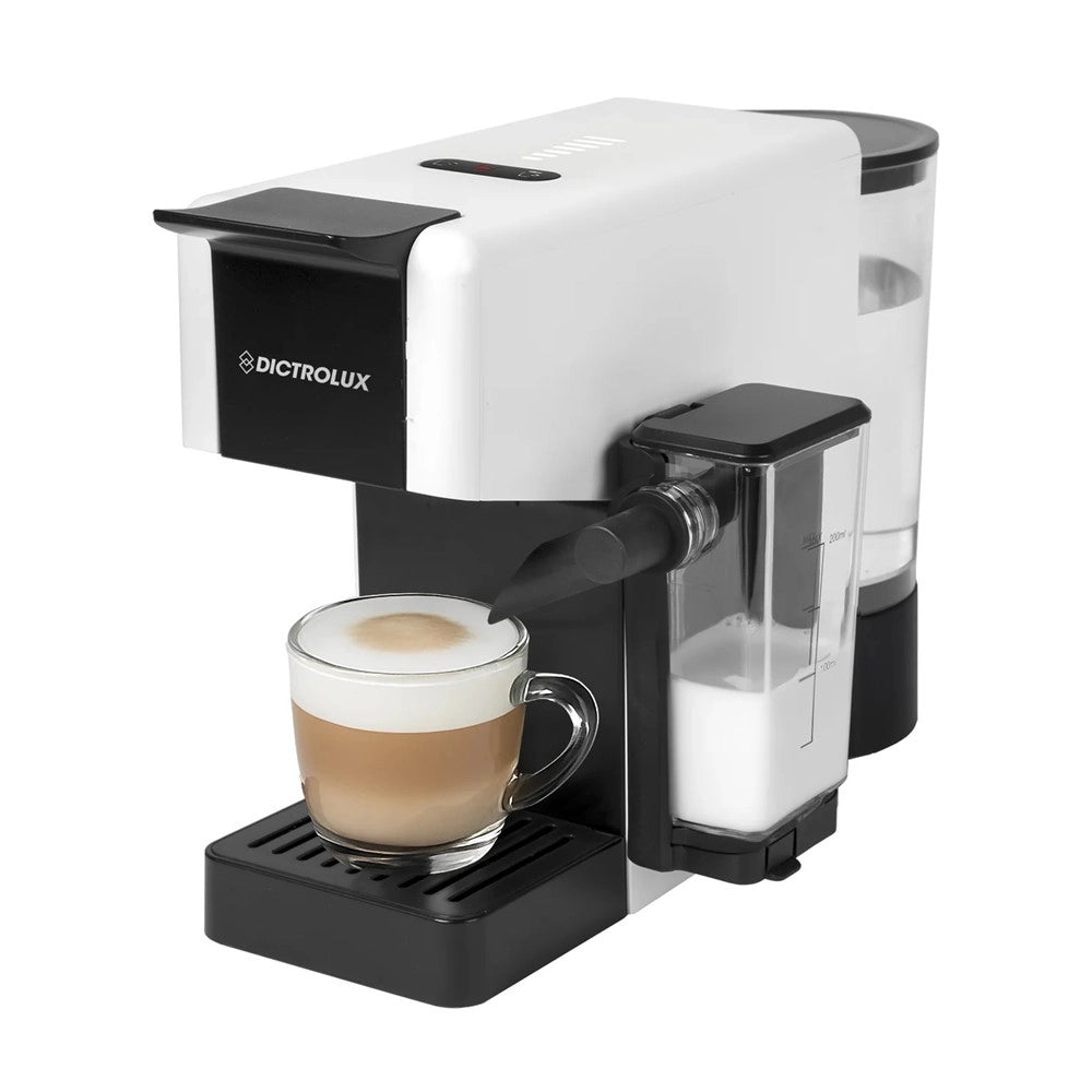 Trade Shop - Macchina Da Caffè 3in1 1400w Adattatori Compatibile Capsule Nespresso Dolce Gusto Cialde -