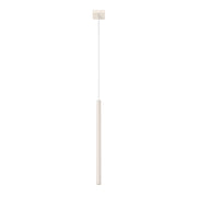 Lampada sospensione beige tubo 50cm cucina G9 8W Pure Lume