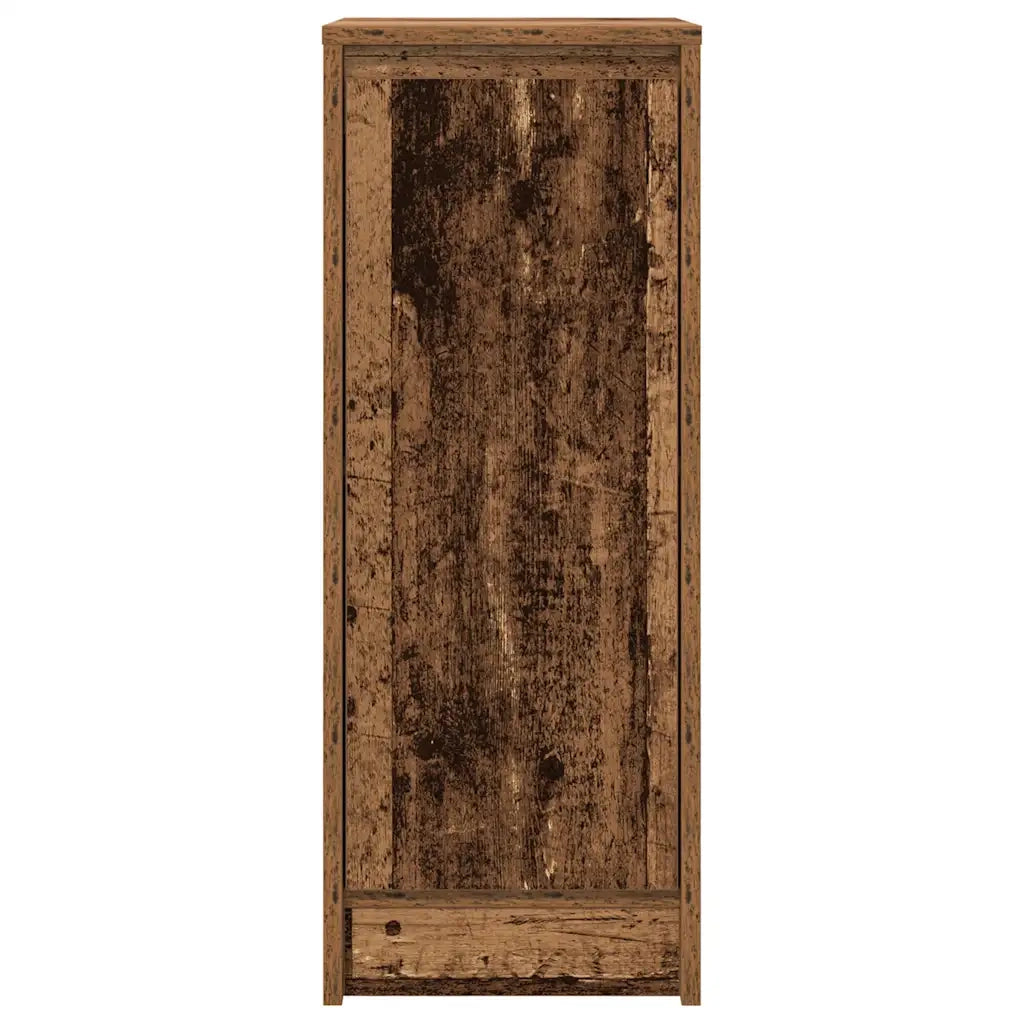 Credenza Legno Antico 29,5x34x76 cm in Legno Multistrato