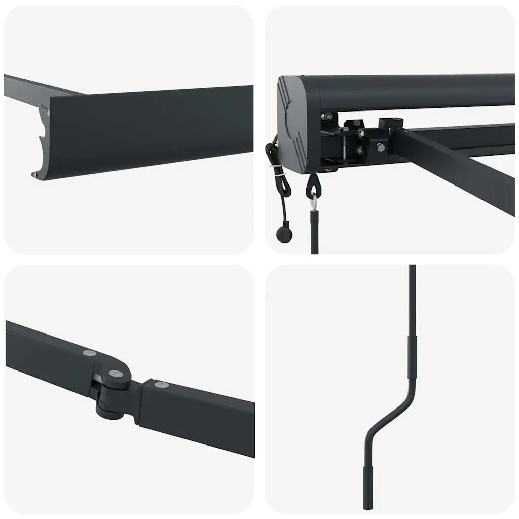 | Struttura della tenda | Antracite 350 x 250 cm Alluminio 145701