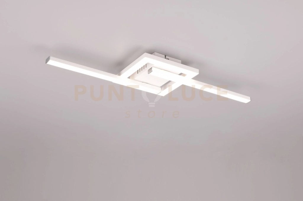 VIALE PLAFONIERA LED 17W 1950lm, 4000K  BIANCA ORIENTABILE L. 55CM  IN METALLO IP20