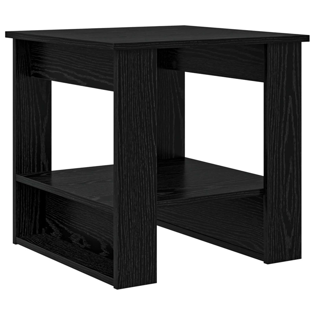 Tavolino da salotto Rovere Nero 51 x 50 x 50 cm 8000197