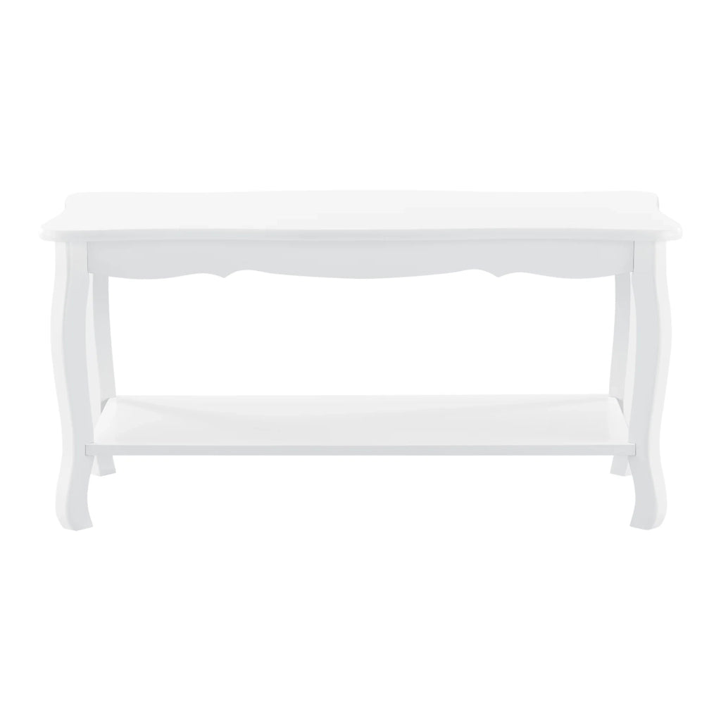 Tavolino da caffè in MDF 87,5 cm finitura abete laccato bianco 03_0004159