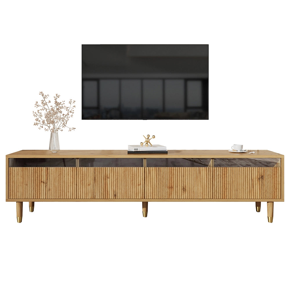 Mobile TV moderno - Xylo - 178cm effetto legno 4 cassetti MDF