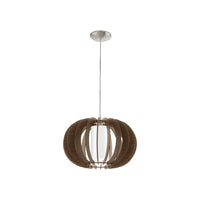 Lampadario Industrial Stellato 3 1 Luce Acciaio Grigio E Nichel Opaco