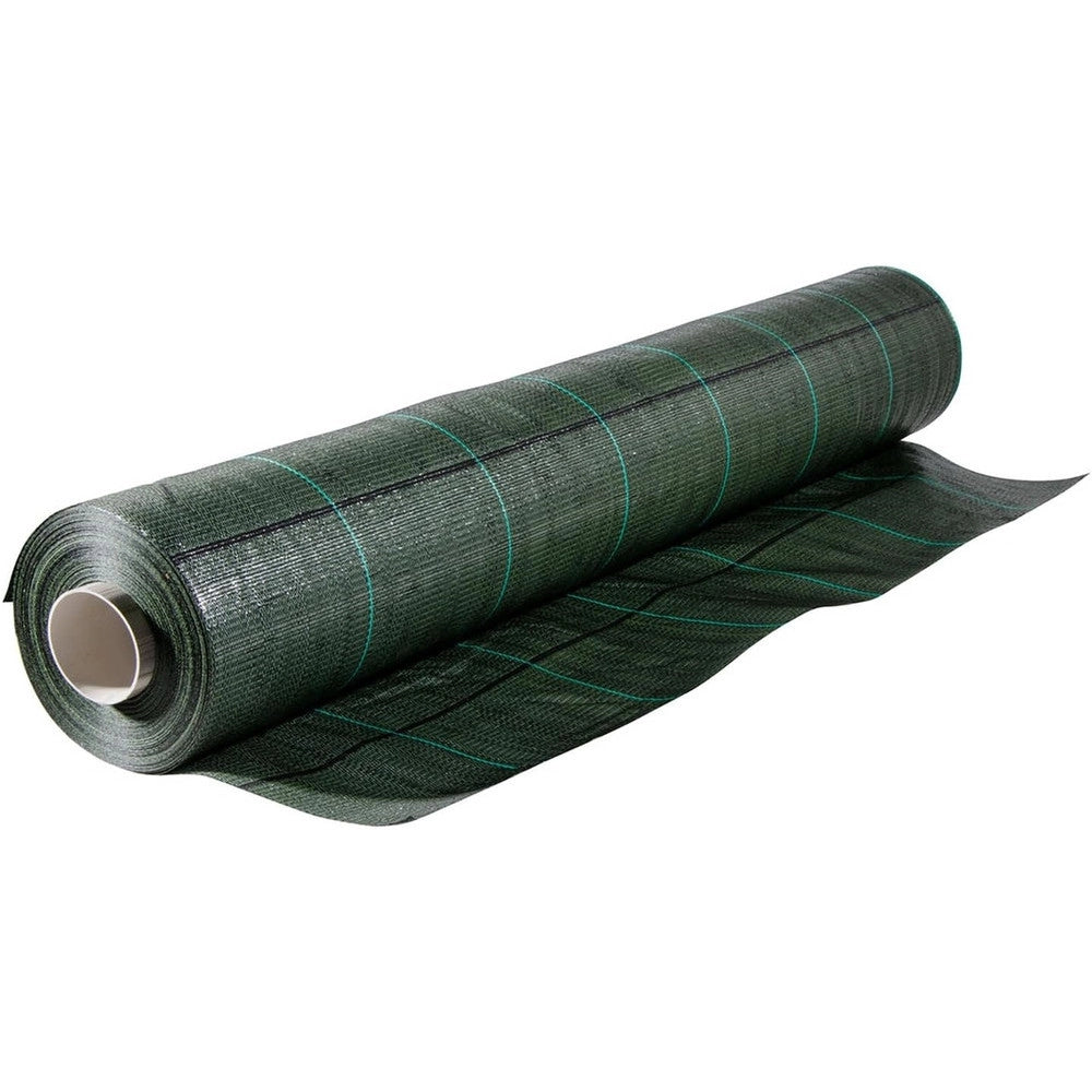 Trade Shop - Rete Telo Pacciamatura Anti Erba Per Orto Giardino Serra 1.5x10 Mt Resistente 222252 -