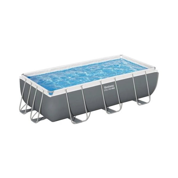 Piscina bestway 56442 7 steel pro max con pompa a sabbia grigio