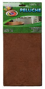 VAPA CLEAN PANNO ANTI POLVERE 100% MICROFIBRA PELUCHE EXTRA MORBIDEZZA 38X38 ASSORTITO