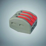 Trade Shop - Connettori Morsetti Multipli Con 8 Connettori Universali 3 Poli A 1 Via -