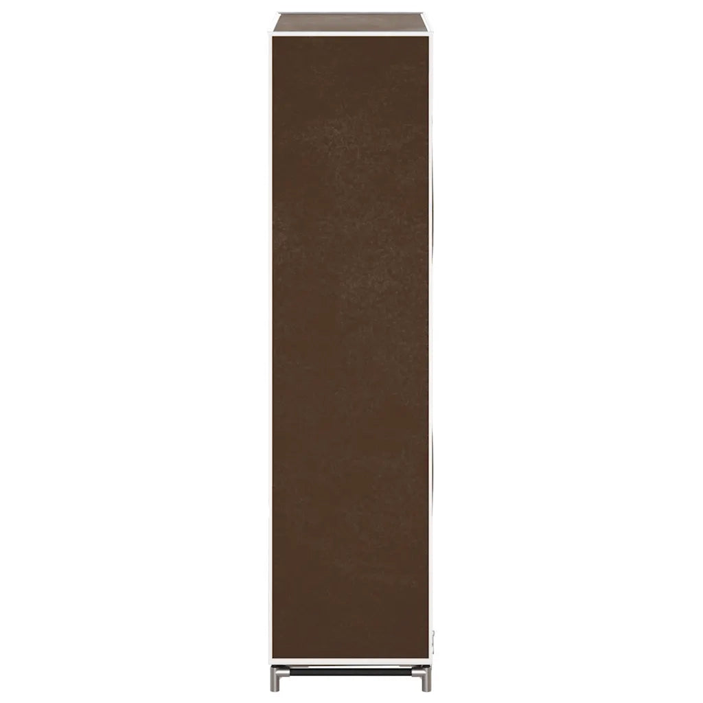 Scarpiera in Tessuto Richiudibile 58 x 28 x 106 cm Marrone