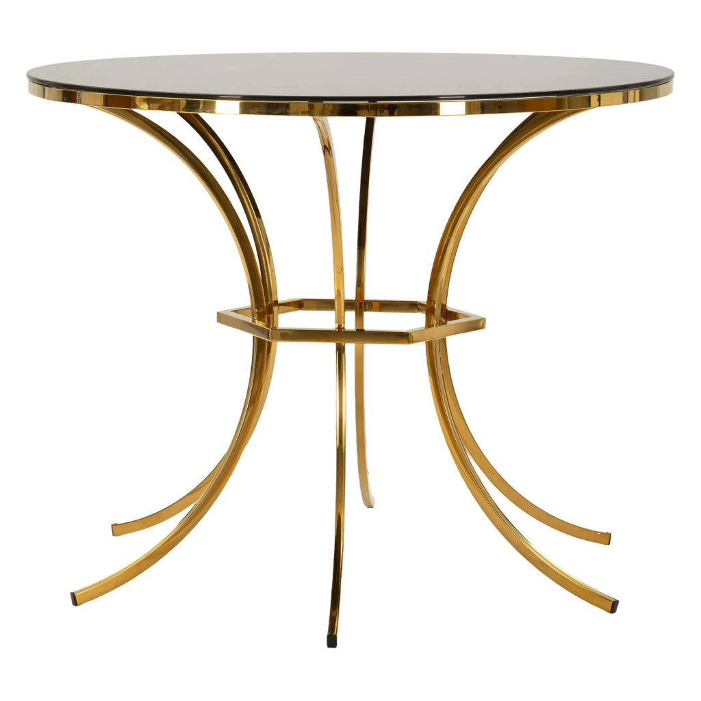 Dasozama, Tavolo Fisso 2 Posti, 100x100x80h cm Trasparente
