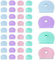 Serrature in Silicone 40 Pezzi - Resistenti allo Sfregio - Modelli di Ultima Generazione - Dimensioni 25 x 20 mm - Facili da Pulire - Copri Chiave