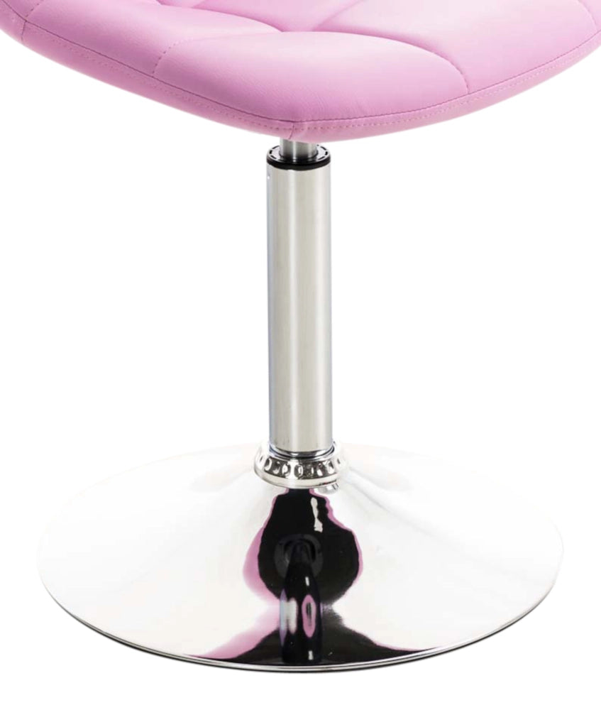 Set di 2 sedie Emil in similpelle rosa