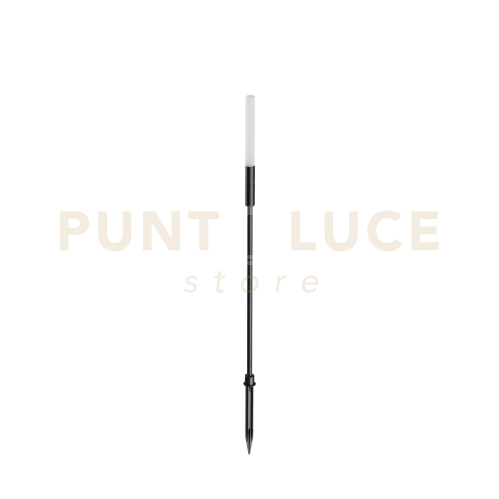 TWIGGY PALETTO CON PICCHETTO LED 3000K 1,5W  110 lm ALIMENTATORE DA ACQUISTARE SEPARATAMENTE 74CM NERO
