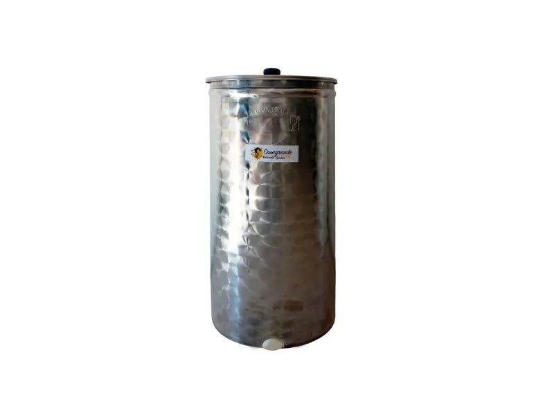 Maturatore miele inox alimentare 50, 100, 200, 400, 1000 kg rubinetto 40 mm - 200 Kg