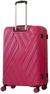 Trolley Valigia Grande Rigida in ABS 4 Ruote TSA Ravizzoni Mojito Fucsia