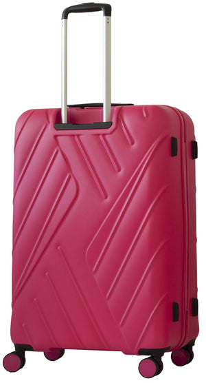 Trolley Valigia Grande Rigida in ABS 4 Ruote TSA Ravizzoni Mojito Fucsia