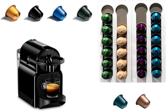 Sostituto capsule Nespresso in metacrilato da 24 capsule - Sostituto capsule - Colore (Bianco) - Sostituto capsule pratico e stile per Nespresso